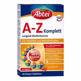 Abtei A-Z Complete Tablets, 40 pcs