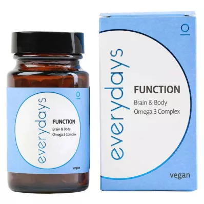 EVERDAYS Function Brain &amp; Body Omega-3 vegan WKA, 60 pcs