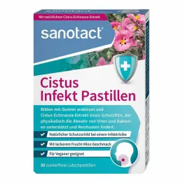 sanotact®Cistus Infection Pastilles, 30 pcs