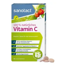 100% Natural vitamin C sanotact lozenges, 30 pcs