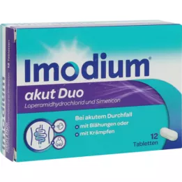 IMODIUM Duo acuto 2 mg/125 mg compresse, 12 pz