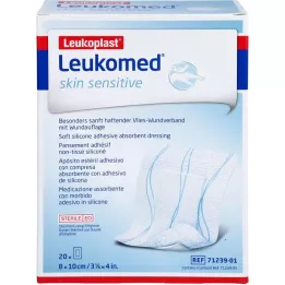 LEUKOMED Skin sensitive sterile 8x10 cm, 20 pcs