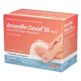Amorolfine Dexcel 50 mg/ml active ingredient nail polish (2.5 ml)