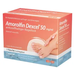 Amorolfin Dexcel® 50 mg/ml active nail polish, 5 ml