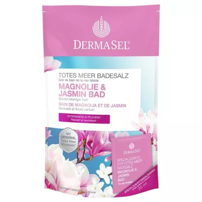 DERMASEL Dead Sea Bathroom Salz Magnolie &amp; Jasmin, 1 P