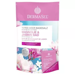DERMASEL Dead Sea Bath Salt Magnolia & Jasmine, 1 P