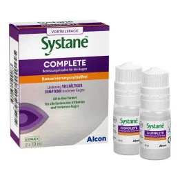 Systane® COMPLETE without preservatives, 2X10 ml