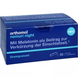 ORTHOMOL Nemuri Night Direct Granulate, 30 stk
