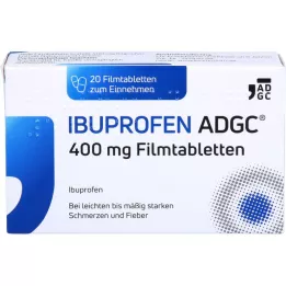IBUPROFEN ADGC 400 mg film-coated tablets, 20 pcs