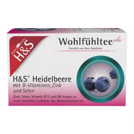 H&S Blueberry with B vitamins zinc and selenium Fbtl., 20X2.5 g
