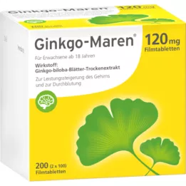 GINKGO-MAREN 120 mg film -coated tablets, 200 pcs