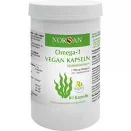 NORSAN Omega-3 Vegan Kapseln, 80 pcs