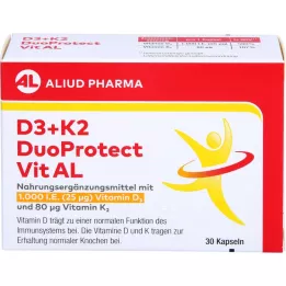 D3+K2 DuoProtect Vit AL 1000 IU/80 µg capsules, 30 pcs