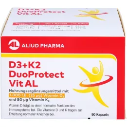 D3+K2 DuoProtect Vit AL 1000 IU/80 µg capsules, 90 pcs