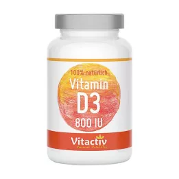 VITAMIN D3 TABLETS, 100 pcs