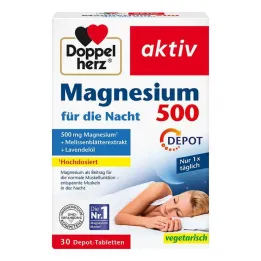 Doppelherz Magnesium 500 for the night tablets, 30 pcs