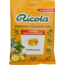 RICOLA o.Z.Beutel Ingwer Orangenminze Bonbons, 75 g