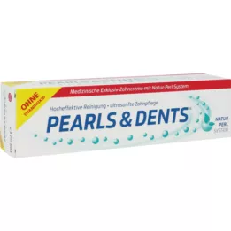 PEARLS &amp; DENTS Exclusive toothpaste without titanium dioxide, 100 ml