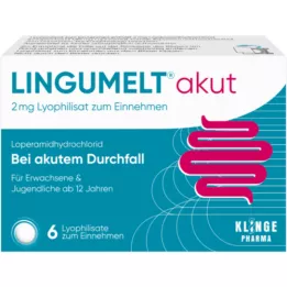LINGUMELT acute 2 mg lyophilisat to take, 6 pcs