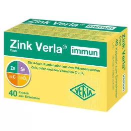 ZINK VERLA immun Caps, 40 pcs