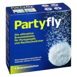 PARTYFLY Effervescent tablets, 4 pcs
