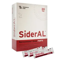 Sideral Iron Forte 30 mg citrus fruit material granules, 30 pcs