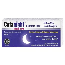 CEFANIGHT intens 2 mg meltable tablets, 60 pcs