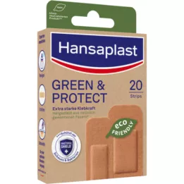 HANSAPLAST Green &amp; Protect Pflasterstrips, 20 pcs