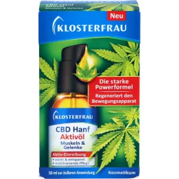 KLOSTERFRAU CBD Hanf active oil, 50 ml
