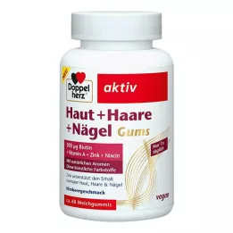 DOPPELHERZ Skin+Hair+Nails Gums, 60 pcs