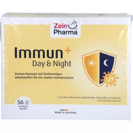 IMMUN+ DAY &amp; Night capsules sachets for 28 days, 56x4 pcs