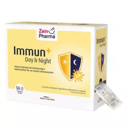 IMMUN+ DAY &amp; Night capsules sachets for 28 days, 56x4 pcs
