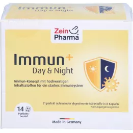 IMMUN+ DAY &amp; Night capsules sachets for 7 days, 14X4 pcs