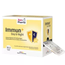 IMMUN+ DAY &amp; Night capsules sachets for 7 days, 14X4 pcs
