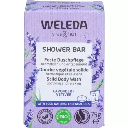 WELEDA solid shower care Lavender+Vetiver, 75 g