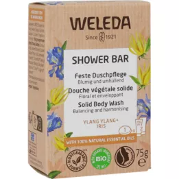 WELEDA solid shower care Ylang Ylang+Iris, 75 g