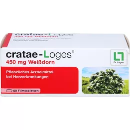 CRATAE-LOGES 450 mg hawthorn film -coated tablets, 50 pcs