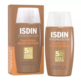 ISDIN Photoprotector Fusion Water Col.bronze SPF 50, 50 ml