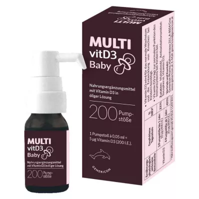 MULTIVITD3 Baby Pump Solution, 10 ml MULTIVITD3 Baby Pump Solution, 10 ml