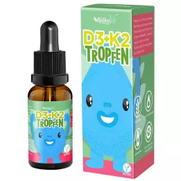VITAMIN D3+K2 Childrens Drops, 10 ml