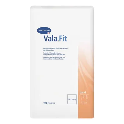 Valafit band protective bibs 37x70 cm, 100 pieces