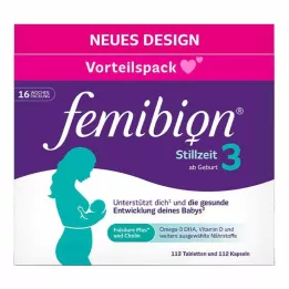 FEMIBION 3 breastfeeding combination pack, 2X112 pcs