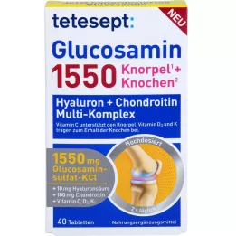 TETESEPT Glucosamine 1550 film-coated tablets, 40 pcs