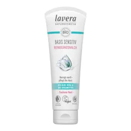Lavera basis sensitive cleansing milk, 125 ml
