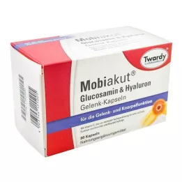 MOBIAKUT Glucosamine & Hyaluronic joint capsules, 90 pieces