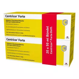 CENTRICOR Forte Vitamin C Dsfl. 200 mg/ml Inj.-L., 20X50 ml