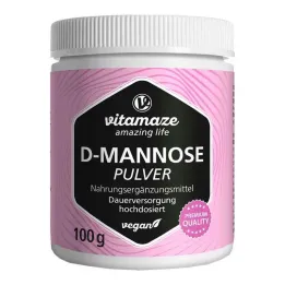 D-Mannose powder high dosage vegan, 100 g