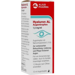 HYALURON AL Eye drops 1.5 mg/ml, 1x10 ml
