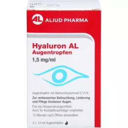 HYALURON AL Eye drops 1.5 mg/ml, 2x10 ml