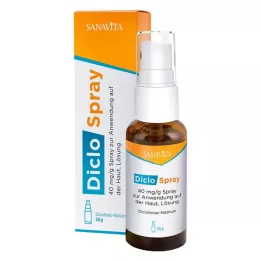 DICLOSPRAY 40 mg/g Spray for skin application Solution, 25 g